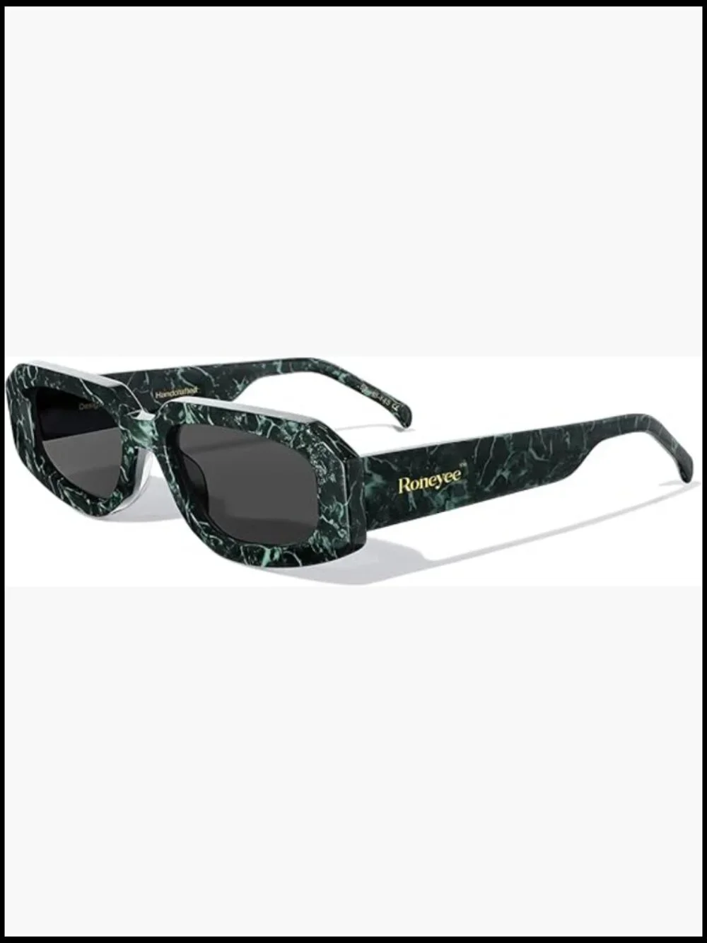 Unisex Retro Acetate Sunglasses UV Protection Nylon Lens